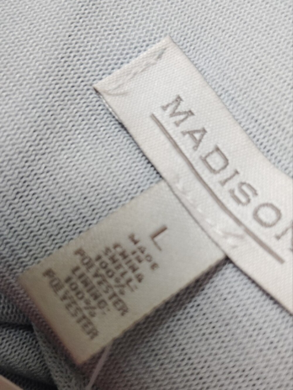 Madison Pale Blue Ruffle V-Neck Camisole - Picture 6 of 7